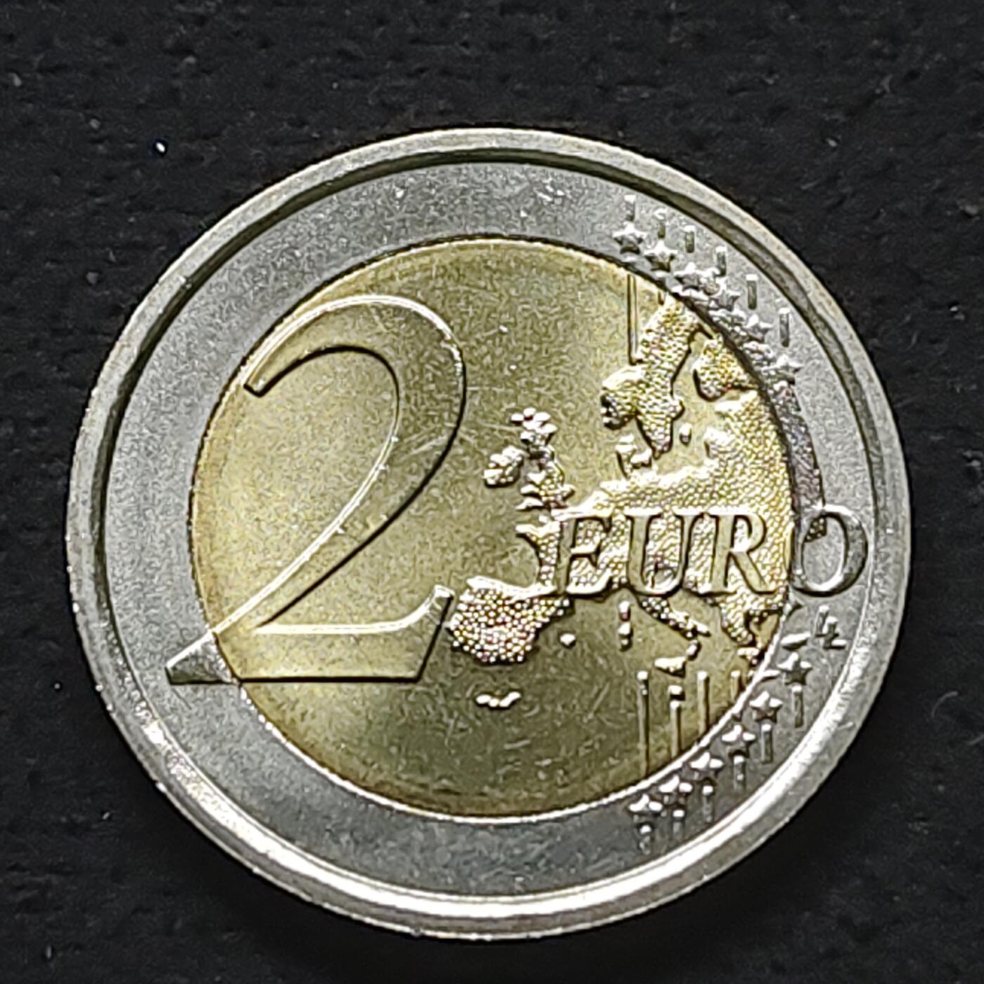 【全场包邮】纯粹捡漏拍490场（免费代拍第27场） 意大利2014年2欧元宪兵队成立200周年双色纪念币