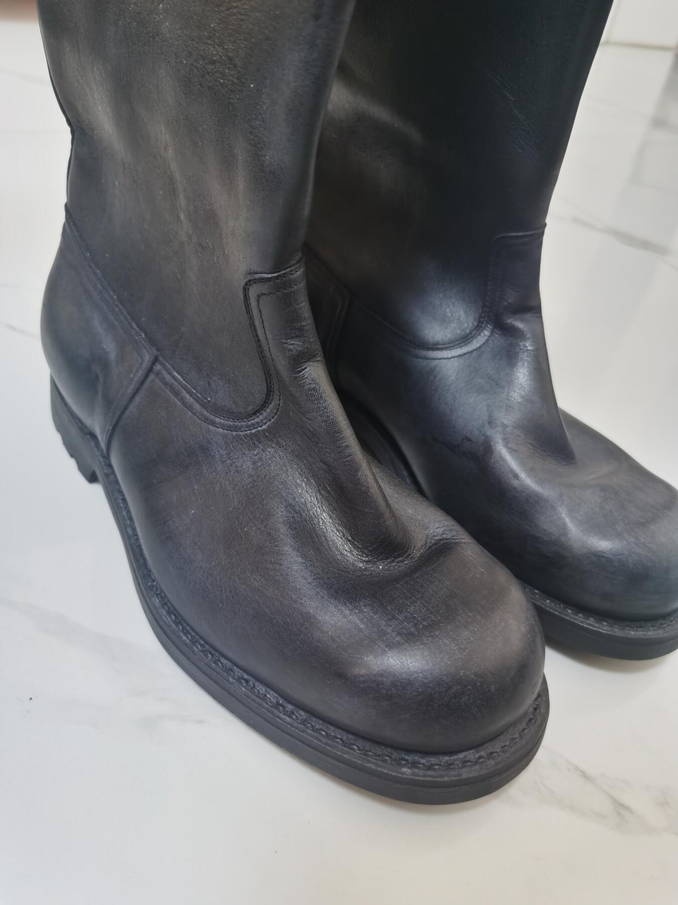 靖甫拍卖新拍第一场 苏联坦克兵马靴一双 约41码 全新库存