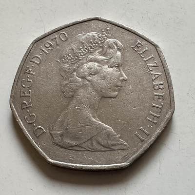 🌹外币初藏🌹🐯2026年第1场  每周二四六晚8️⃣点 接代拍 英国1970年50便士