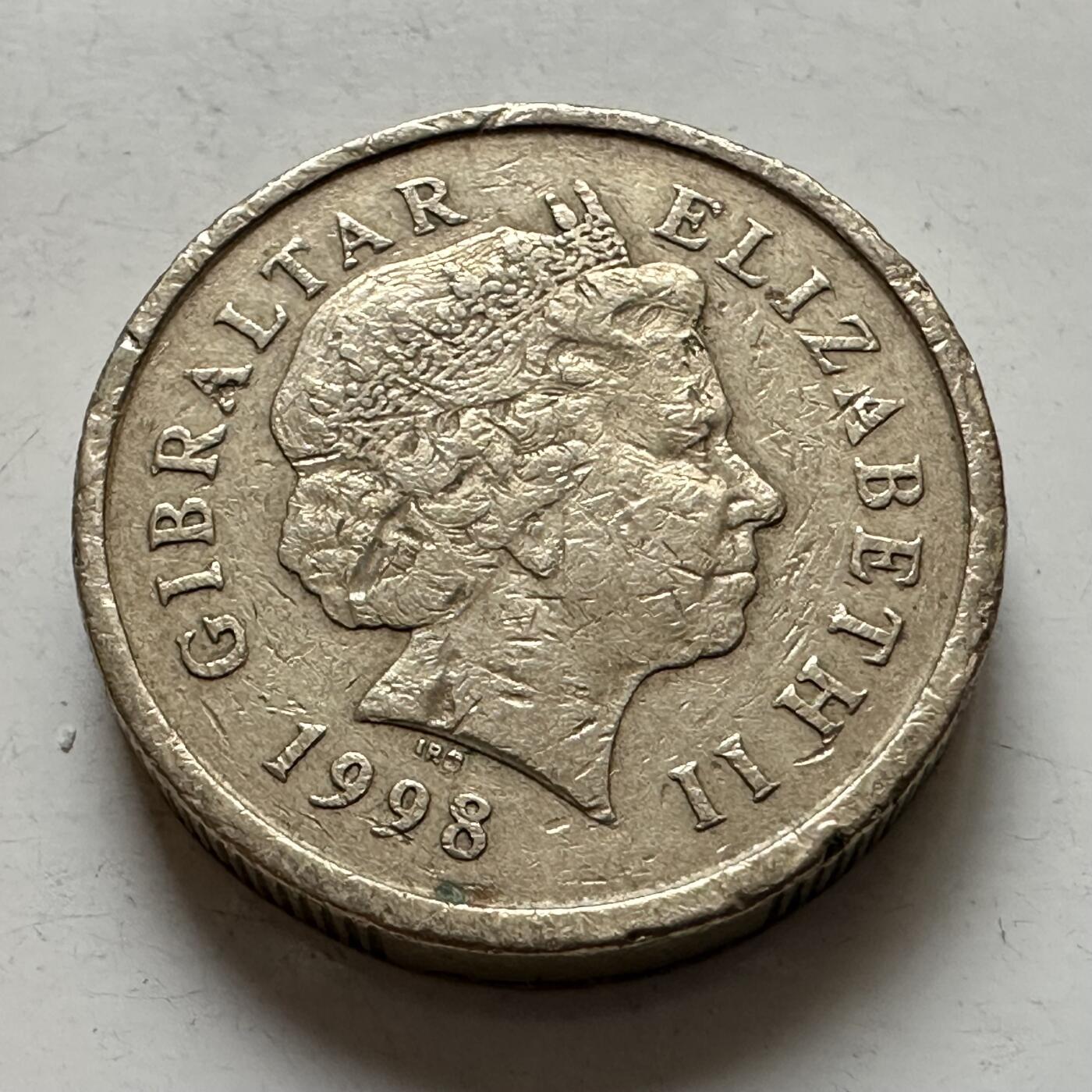 🌹外币初藏🌹🐯2026年第1场  每周二四六晚8️⃣点 接代拍 直布罗陀1998年一镑