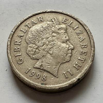 🌹外币初藏🌹🐯2026年第1场  每周二四六晚8️⃣点 接代拍 直布罗陀1998年一镑