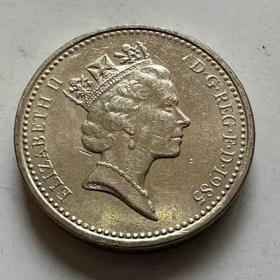 🌹外币初藏🌹🐯2026年第1场  每周二四六晚8️⃣点 接代拍 英国1985年一英镑 全新