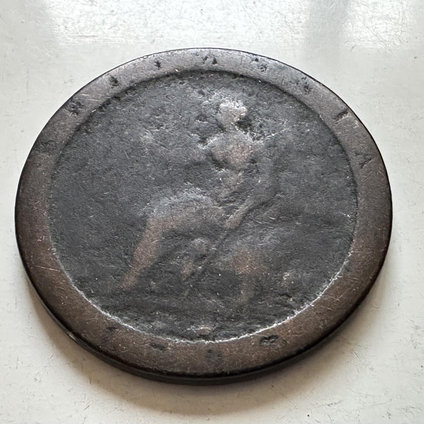 🌹外币初藏🌹🐯2026年第1场  每周二四六晚8️⃣点 接代拍 英国1797年乔治三世一便士 大车轮