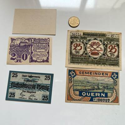 🌹外币初藏🌹🐯2026年第1场  每周二四六晚8️⃣点 接代拍 德国一战时期紧急币—20