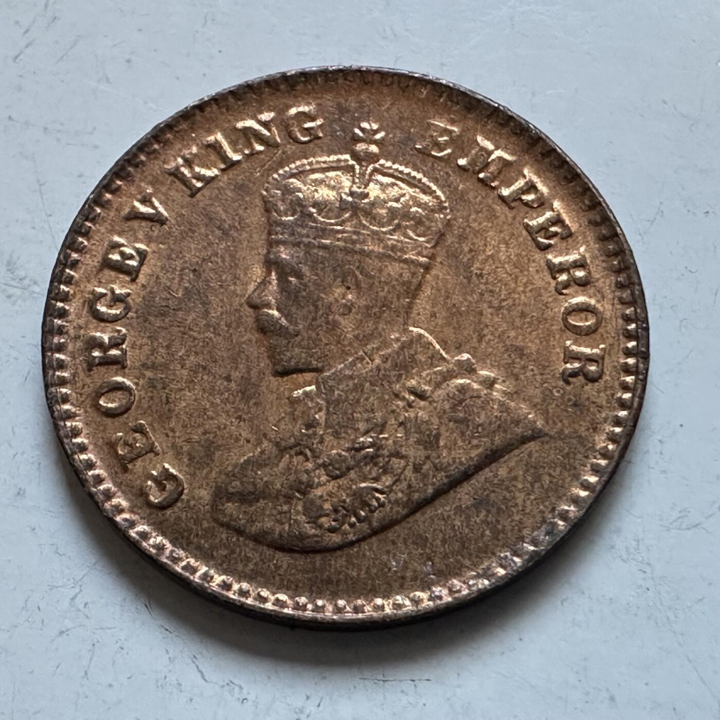 🌹外币初藏🌹🐯2026年第1场  每周二四六晚8️⃣点 接代拍 英属印度1920年1/12安娜 c