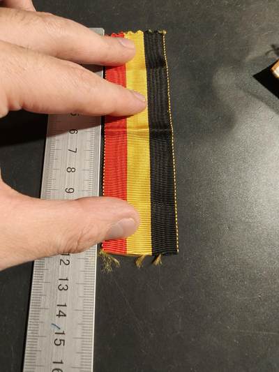 老王徽章第173期 - 比利时劳工奖章绶带     12cm
