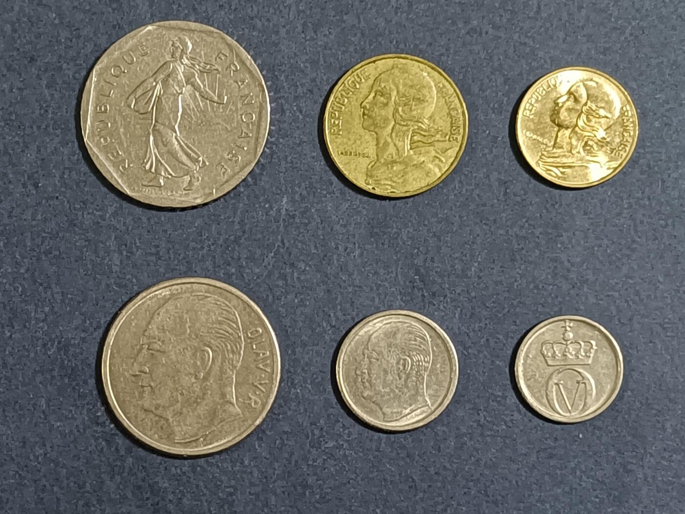 【游宝包邮场】蛇年第104期  法国 1979年 3枚 & 挪威 1969年 3枚