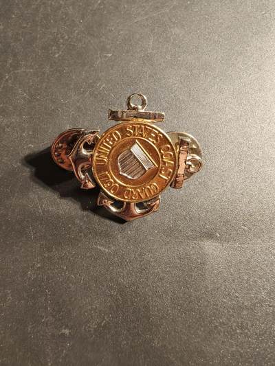 老王徽章第173期 - 美国海岸警备队领章    带厂标