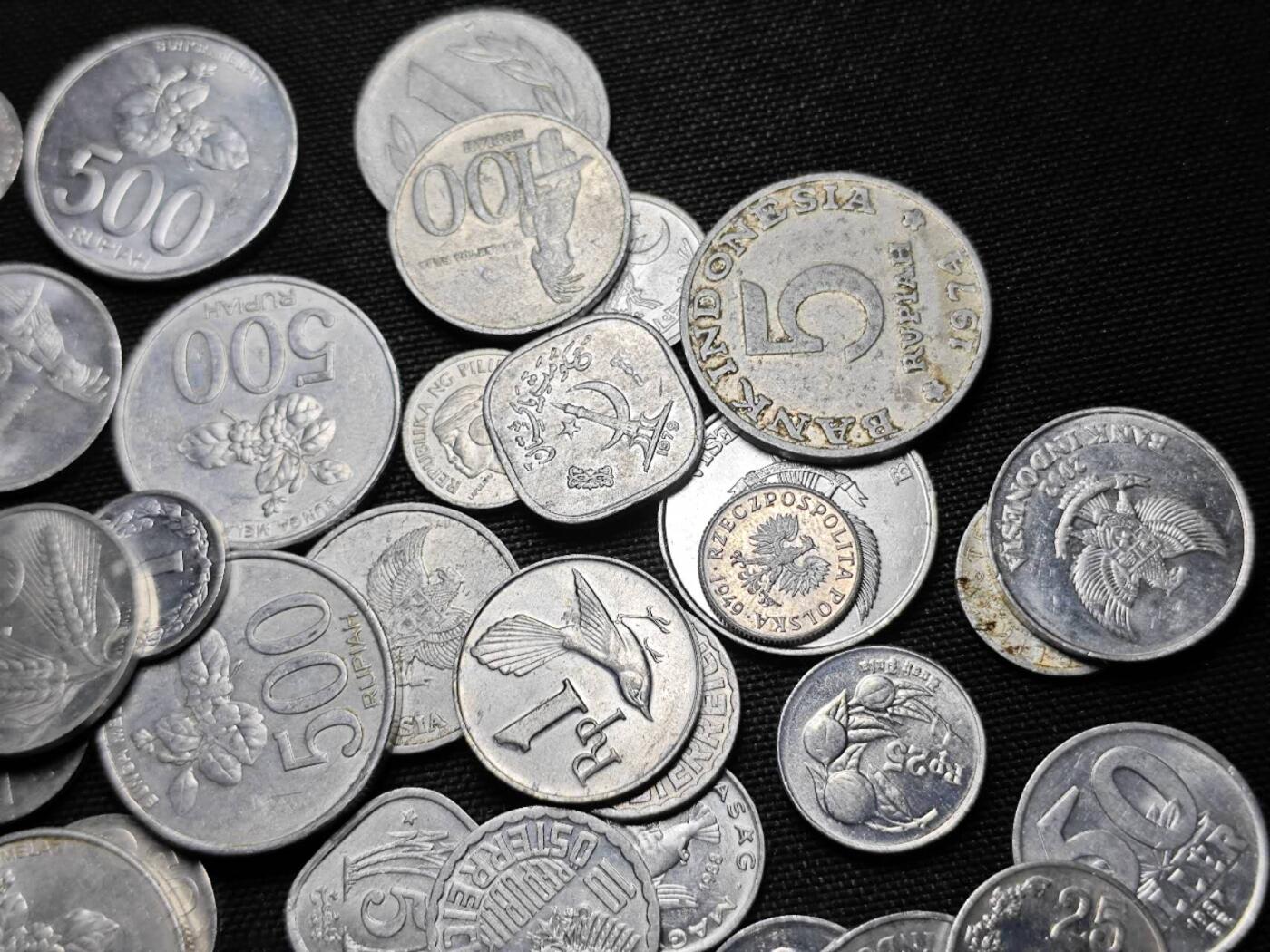 KK钱币收藏小铺 《套币 好品/批量散币专场》  2月预留时间 周末发货  各国各面值铝币一组100枚！