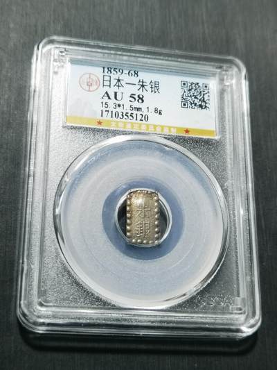 天下钱庄专场欢迎参拍 - 日本一朱银