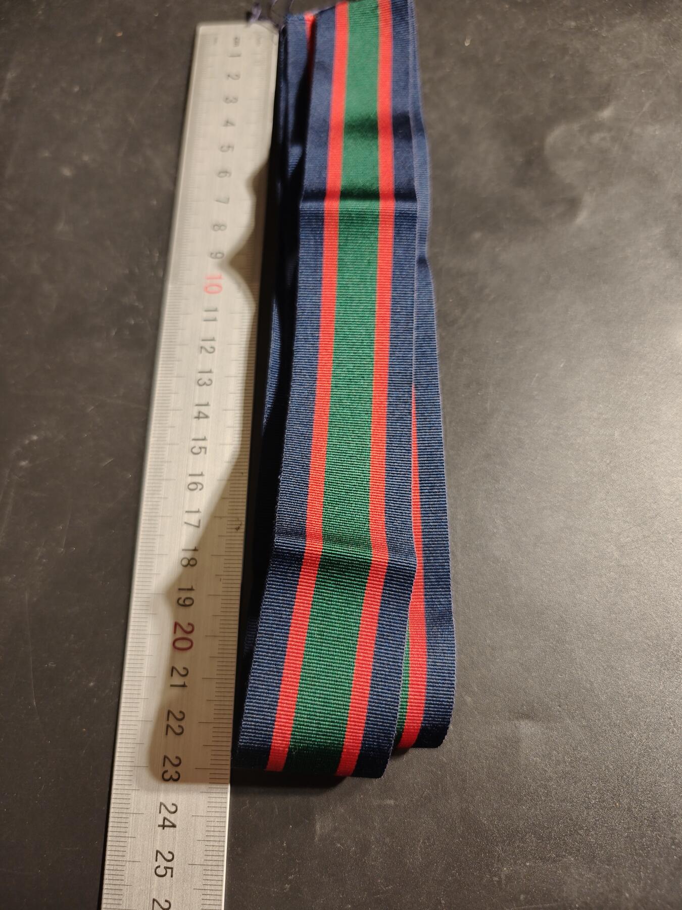 老王徽章第173期 英国皇家海军志愿后备役服役奖章绶带    90cm