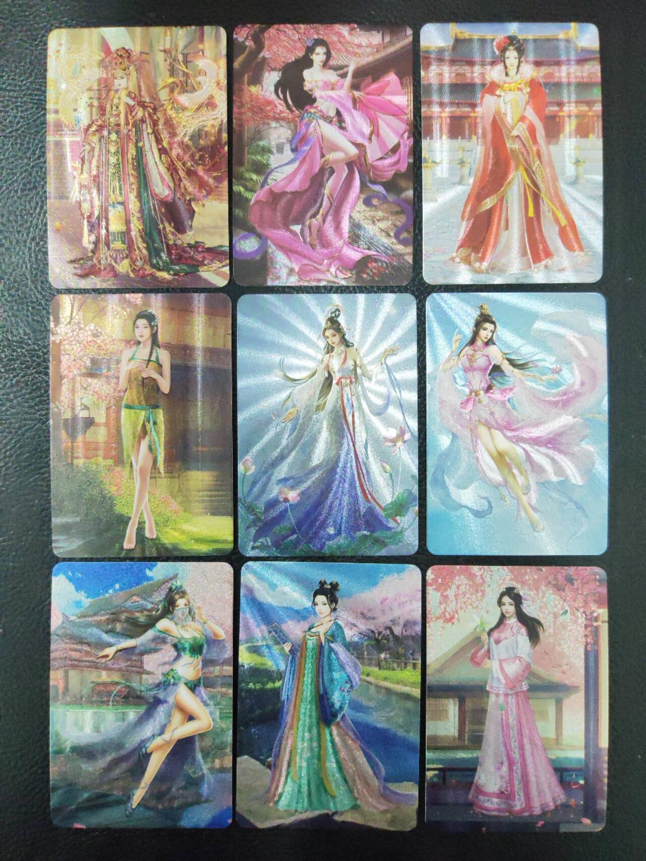 阳大大卡牌拍卖第90期（持续收拍品，周五晚上九点截拍，进群福利早知道） 【历代皇后】宁缺卡牌 历代皇后 薄皇后等粗闪10张