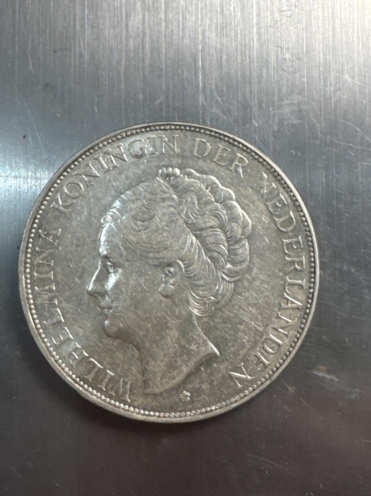 ❤️【币观天下】❤️ 第337期钱币拍卖- 2026.1.2周五晚上6点半场-长期征集拍品 荷兰2.5盾1930年银币