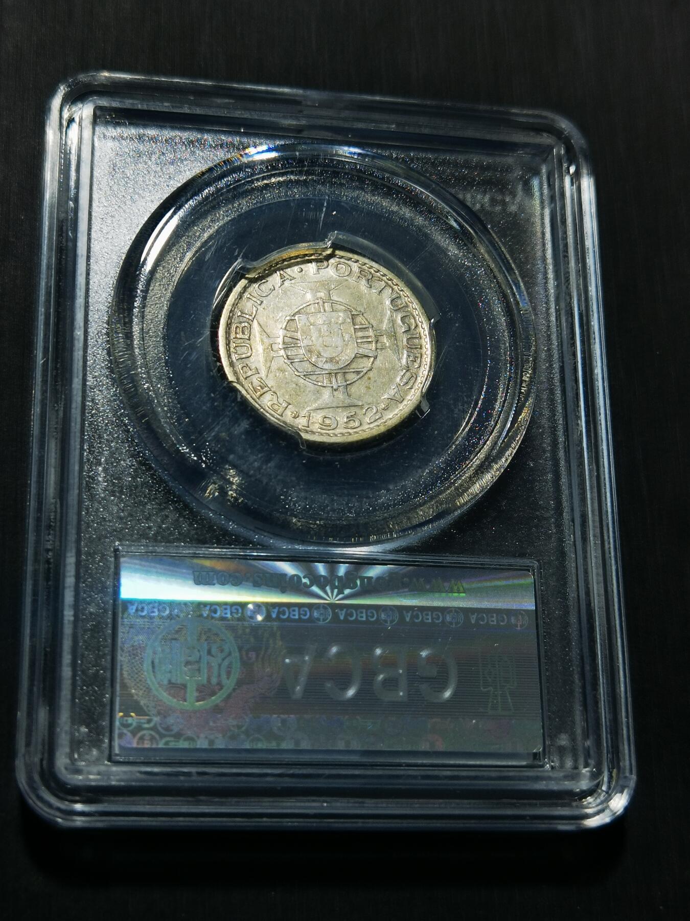 天下钱庄专场欢迎参拍 葡属安哥拉10埃斯库多银币