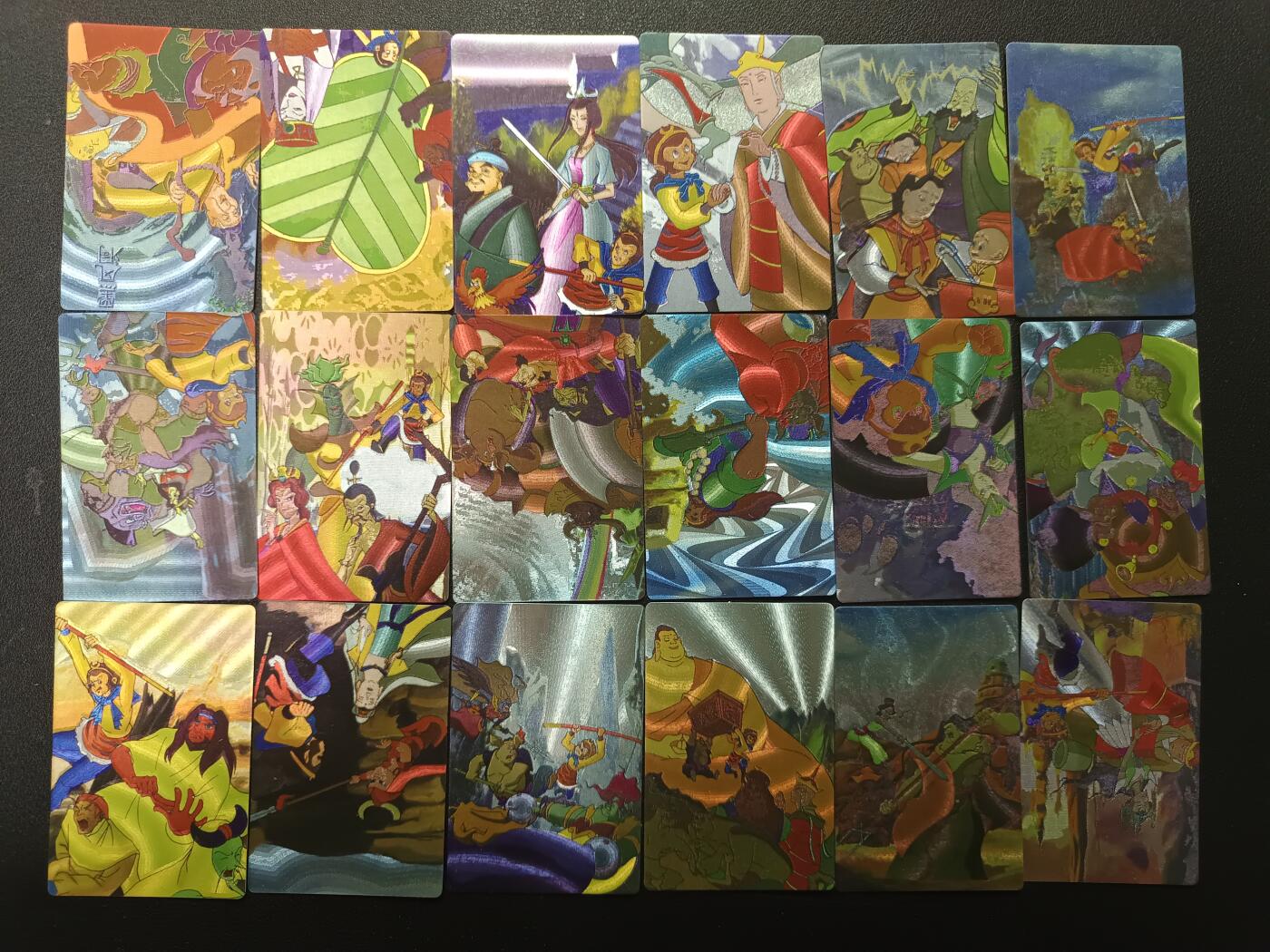 天玑星卡拍第157期《1.5周一截拍》持续收拍收评中 满赠卡需备注 大圣卡通 西游记 冰钻故事卡 48张 小卡