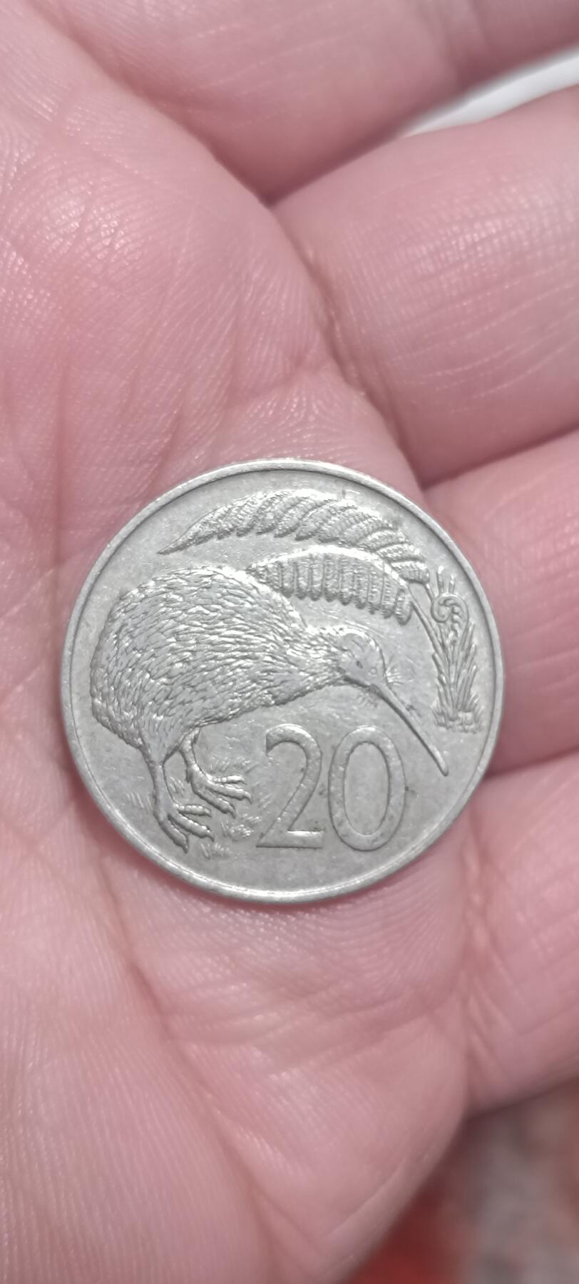 万国钱币阁第一场【元旦场】 新西兰20分硬币