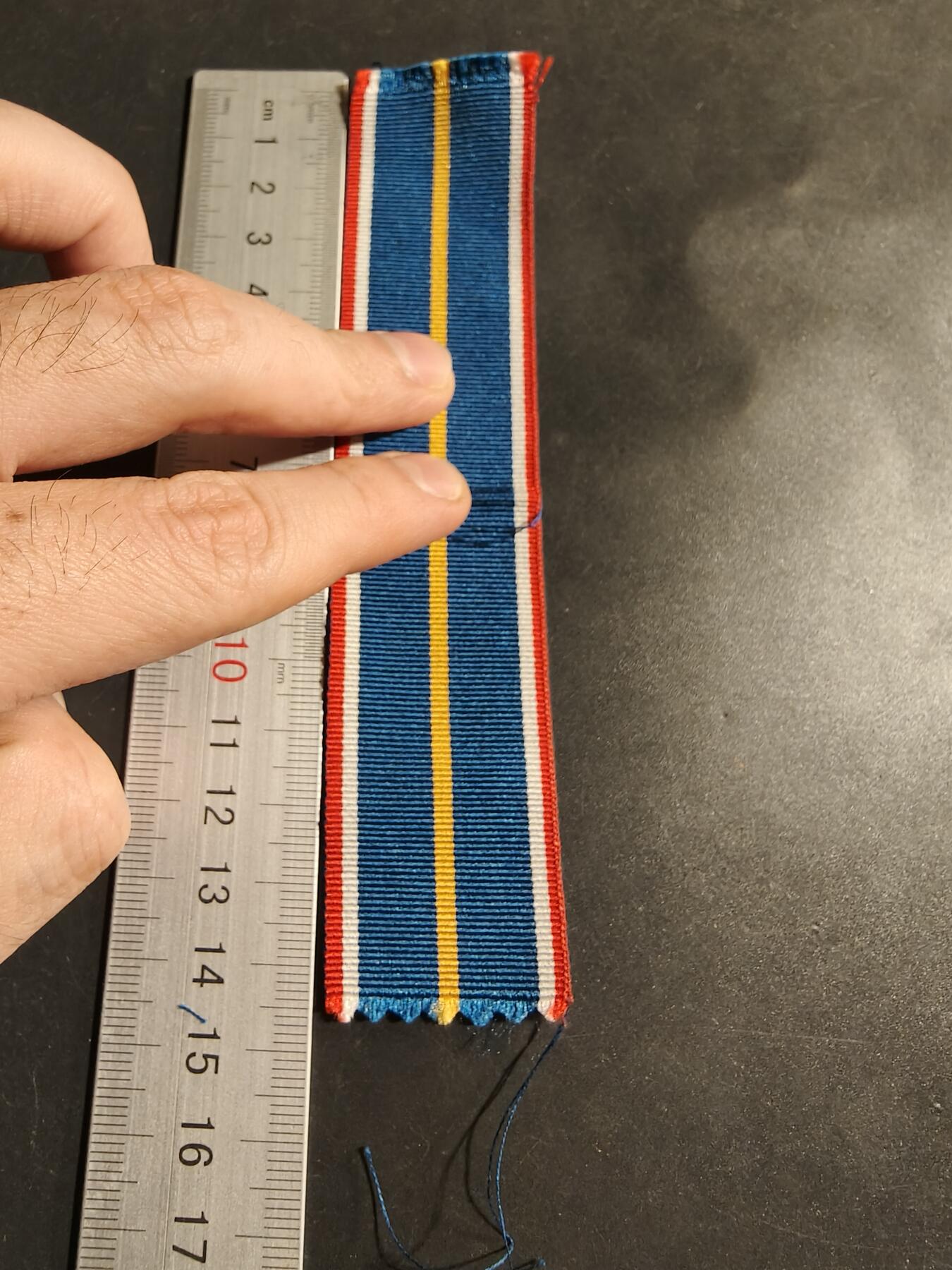 老王徽章第173期 英国国家服务绶带      14.5cm