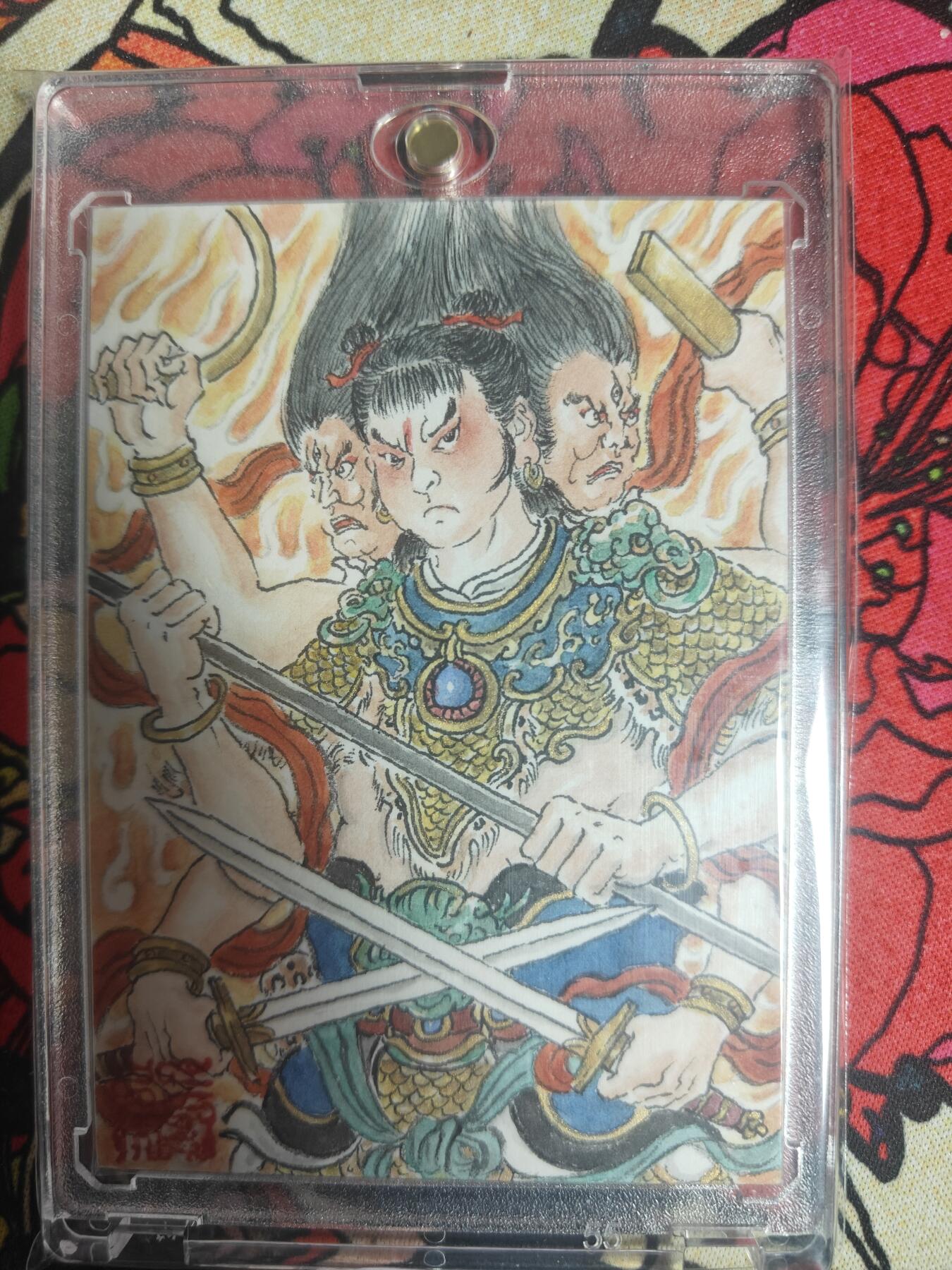 天玑星卡拍第157期《1.5周一截拍》持续收拍收评中 满赠卡需备注 【手绘卡】张先军 三坛海会大神 手绘卡