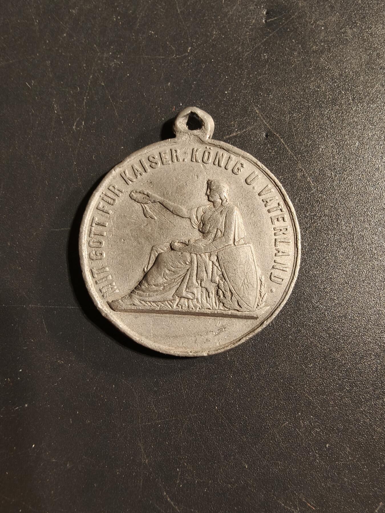 老王徽章第173期 德国巴登大公国斯图加特市1880年退伍军人协会纪念章