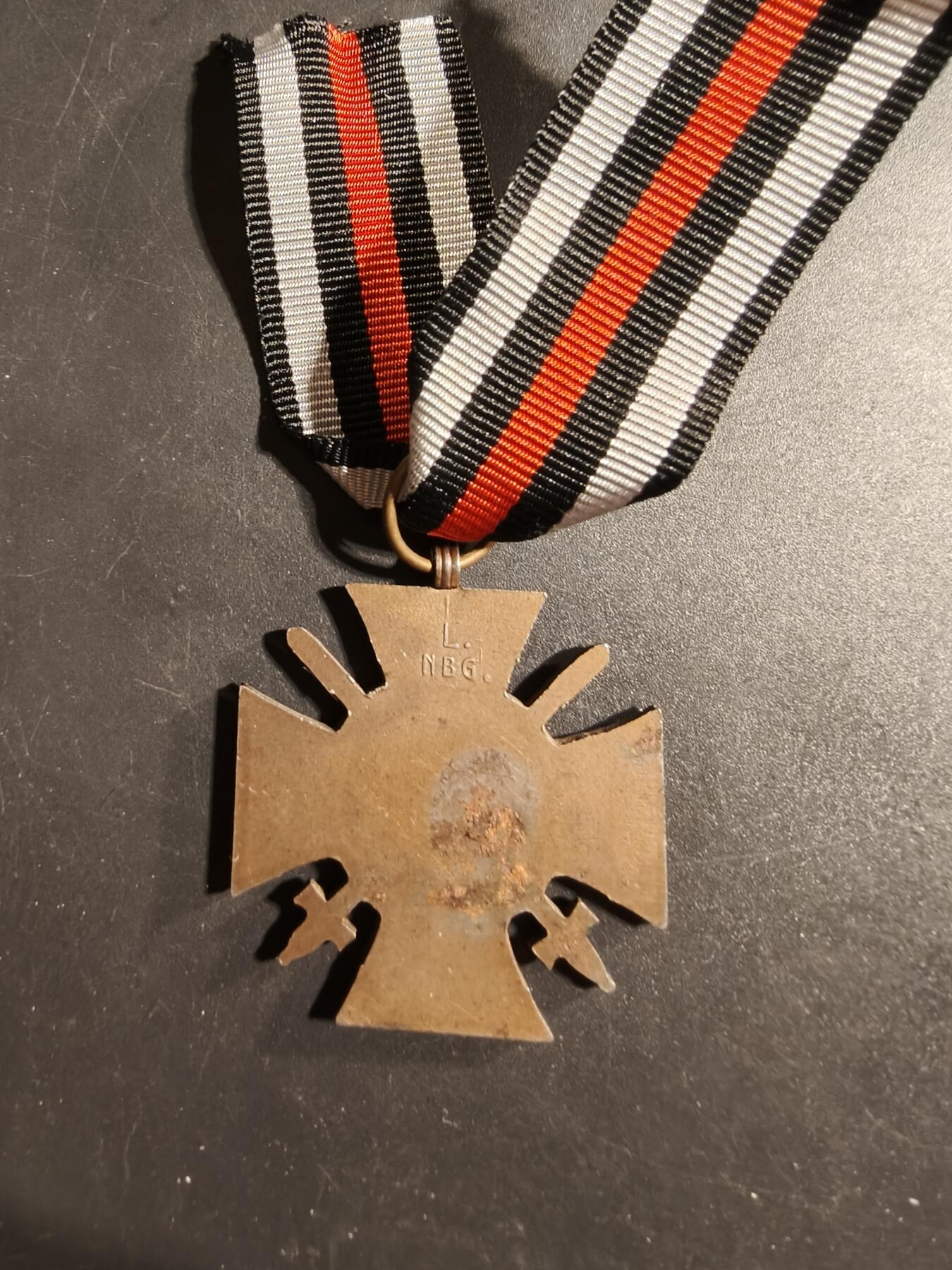 老王徽章第173期 德国一战兴登堡十字奖章    L.NBG.厂标