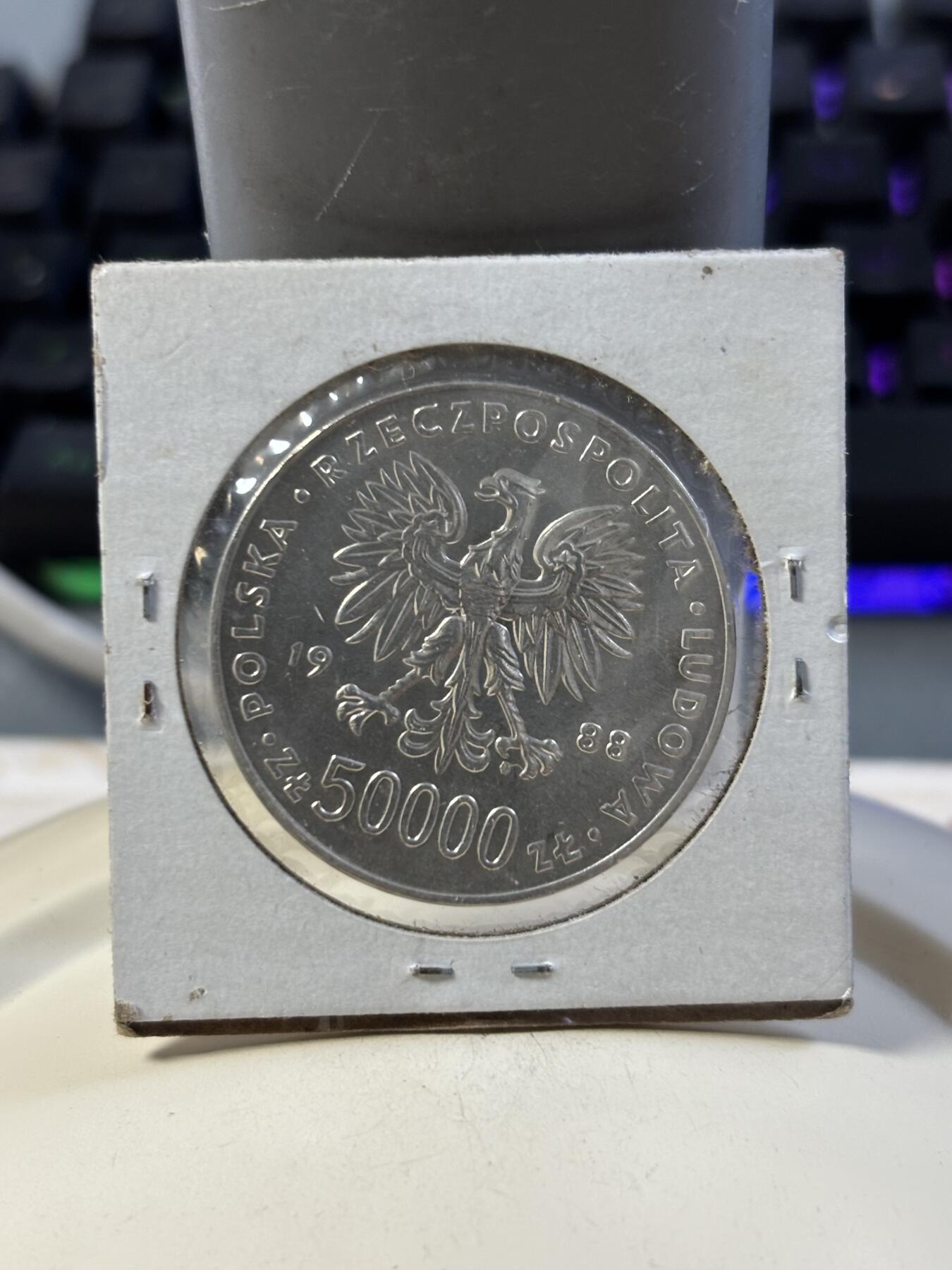 第186期拍卖 波兰1988年约瑟夫·毕苏斯基纪念银币，19.3克，750银银价261