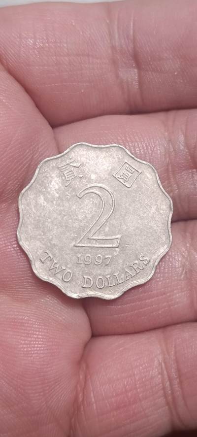 万国钱币阁第一场【元旦场】 - 香港1997年紫荆花2元硬币