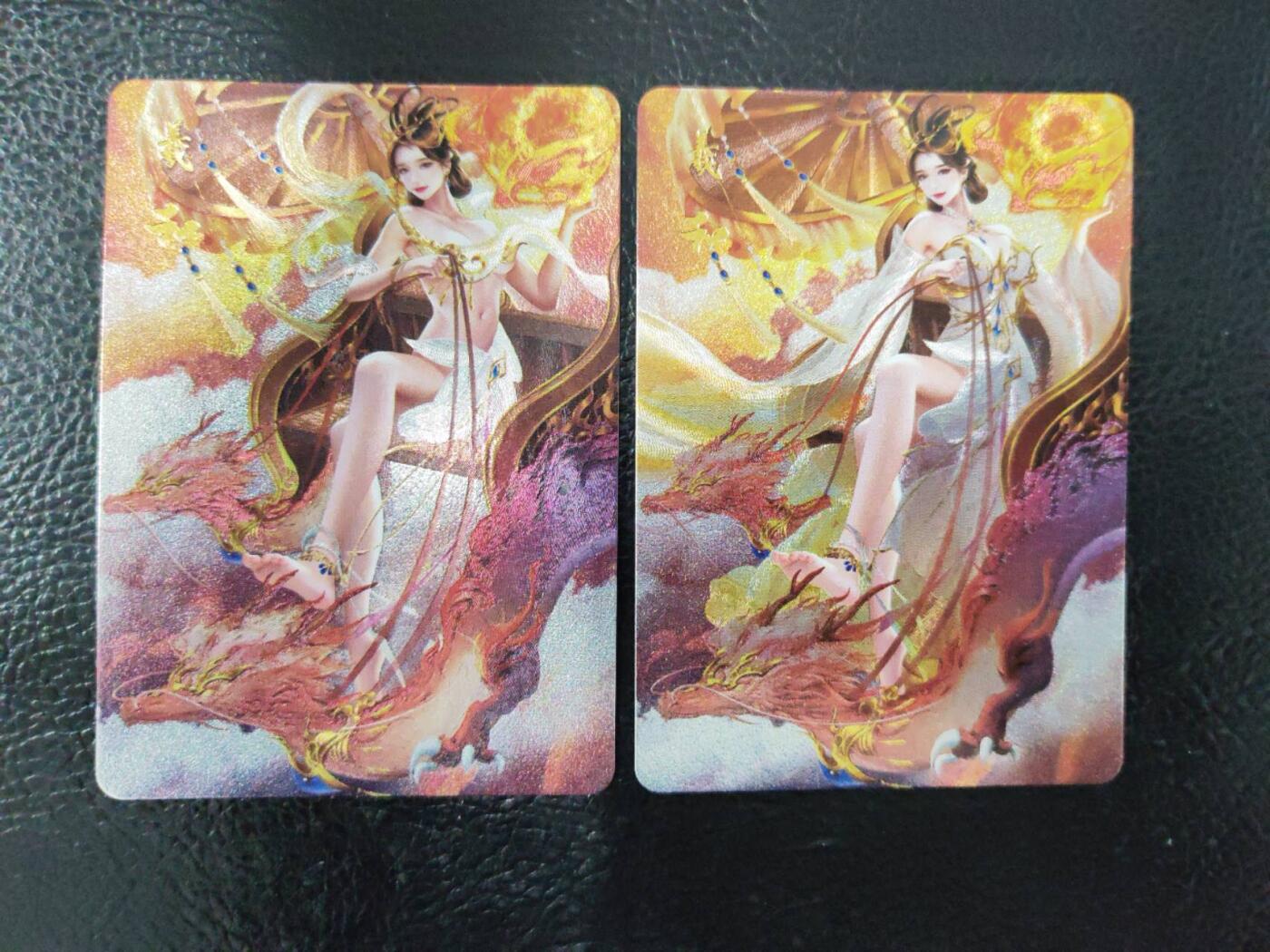 阳大大卡牌拍卖第90期（持续收拍品，周五晚上九点截拍，进群福利早知道） 【清凉】宁缺卡牌 神话传说 白素贞+小青+羲和+常羲 清凉双服饰8张