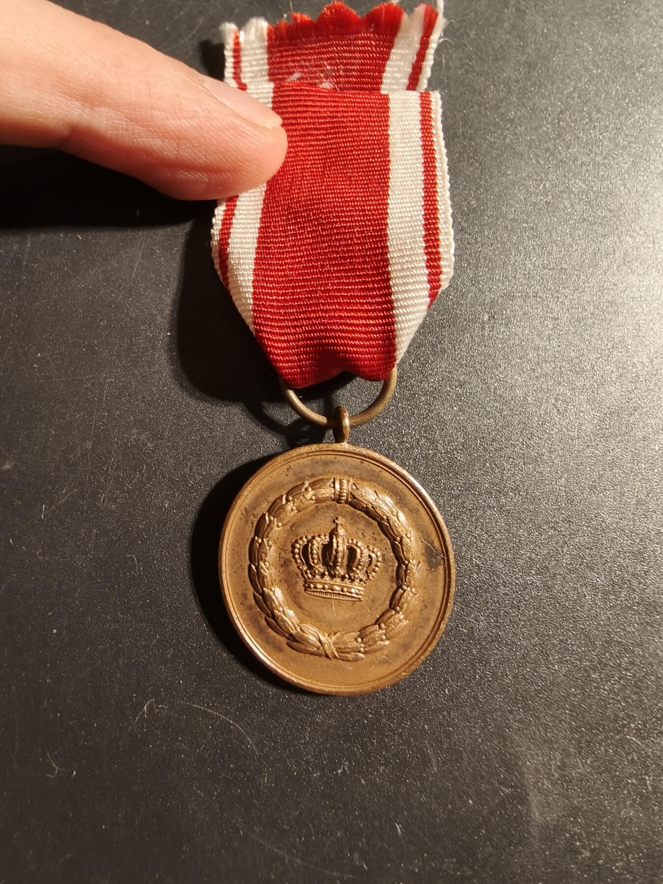 老王徽章第173期 德国符腾堡服役奖章   一战前版本