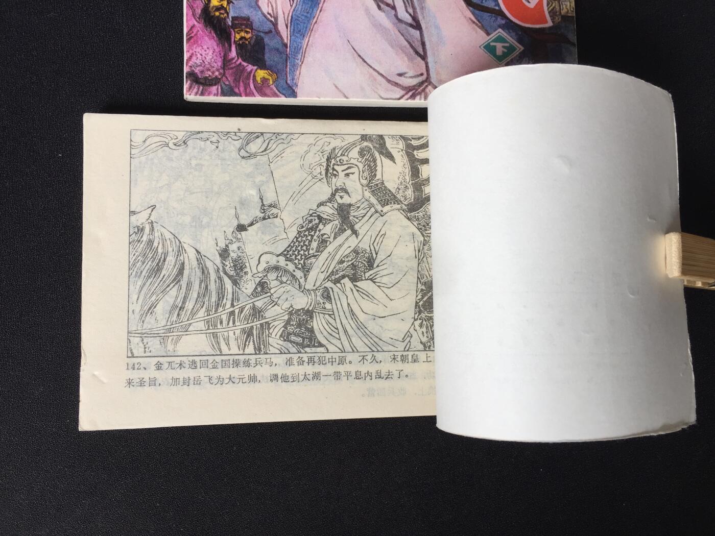 	 岳飞（上下）WDL003▇【封底浅灰色圆点是相机镜头导致】清书！不计成本！给钱就卖！