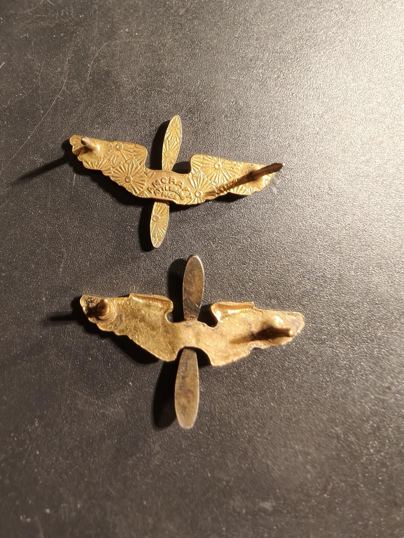 老王徽章第173期 美国空军领章一组     一枚Amcraft制造