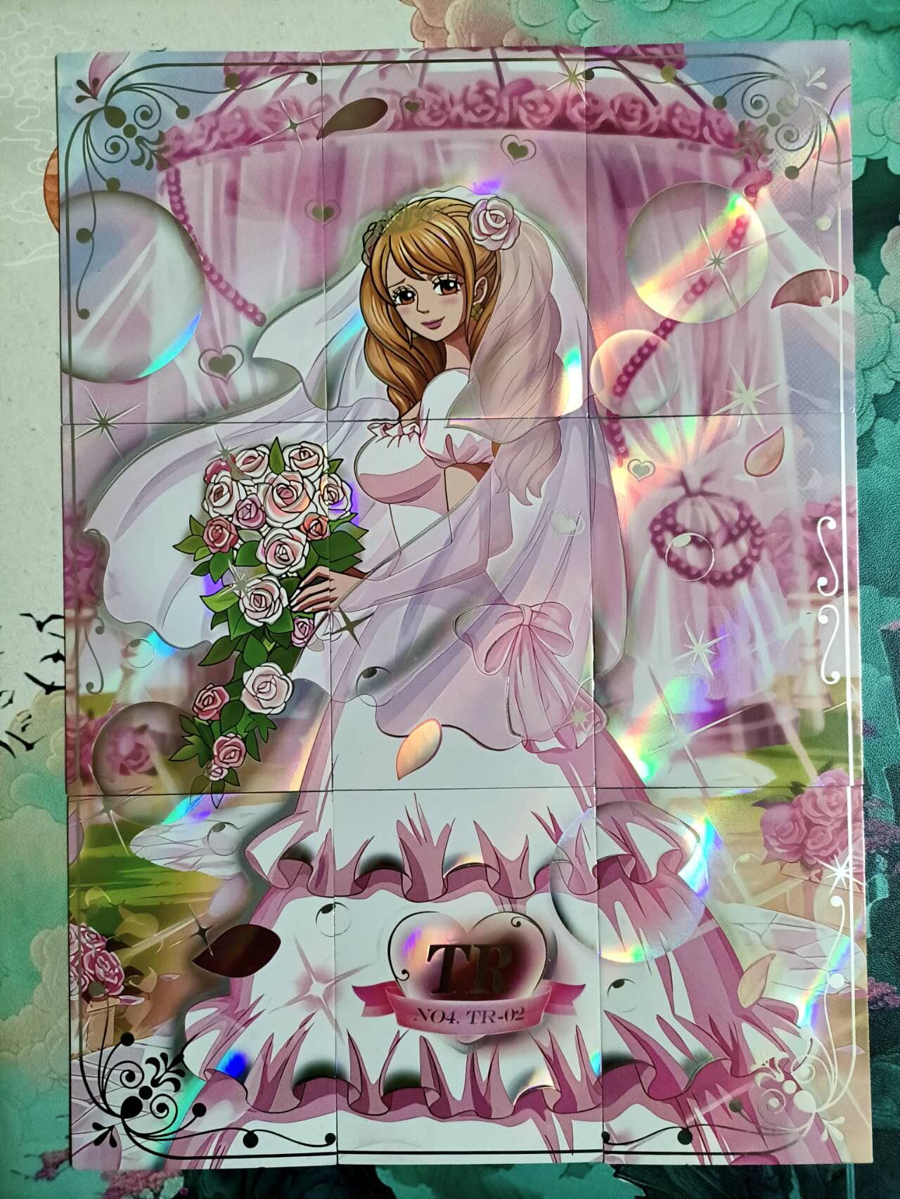 龙虎卡牌-七零场，2026首场，全场包邮！！（无佣金，周六结拍，欢迎送拍） 彩闪9拼 经典卡动 海贼王-婚纱布林