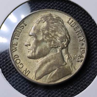 KK钱币收藏小铺 《套币 好品/批量散币专场》  2月预留时间 周末发货 - 1943 美国5分银币