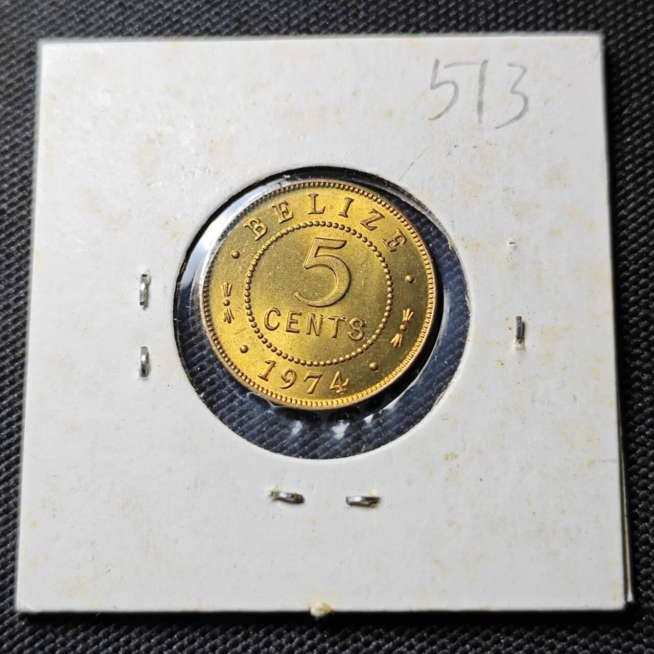 KK钱币收藏小铺 《套币 好品/批量散币专场》  2月预留时间 周末发货  1974洪都拉斯5分 好品