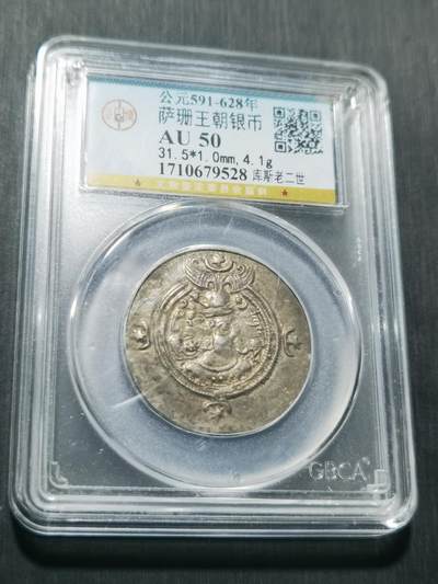 天下钱庄专场欢迎参拍 - 萨珊王朝银币