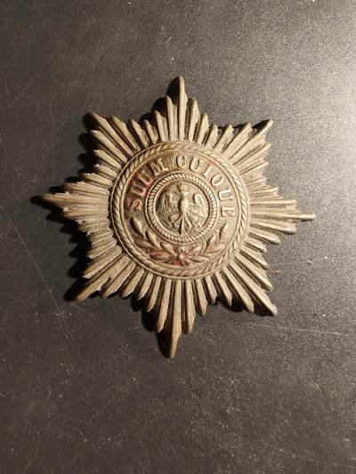 老王徽章第173期 - 德国普鲁士近卫军帽徽