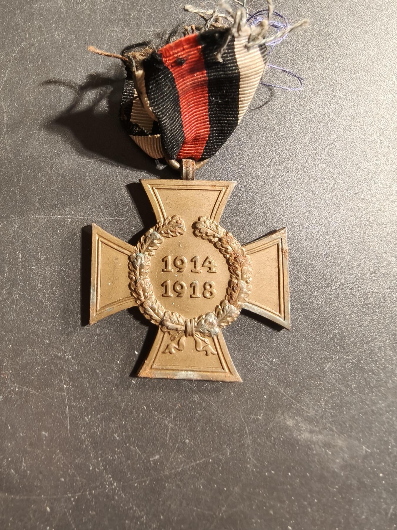 老王徽章第173期 德国一战兴登堡十字奖章    民事版   带厂标