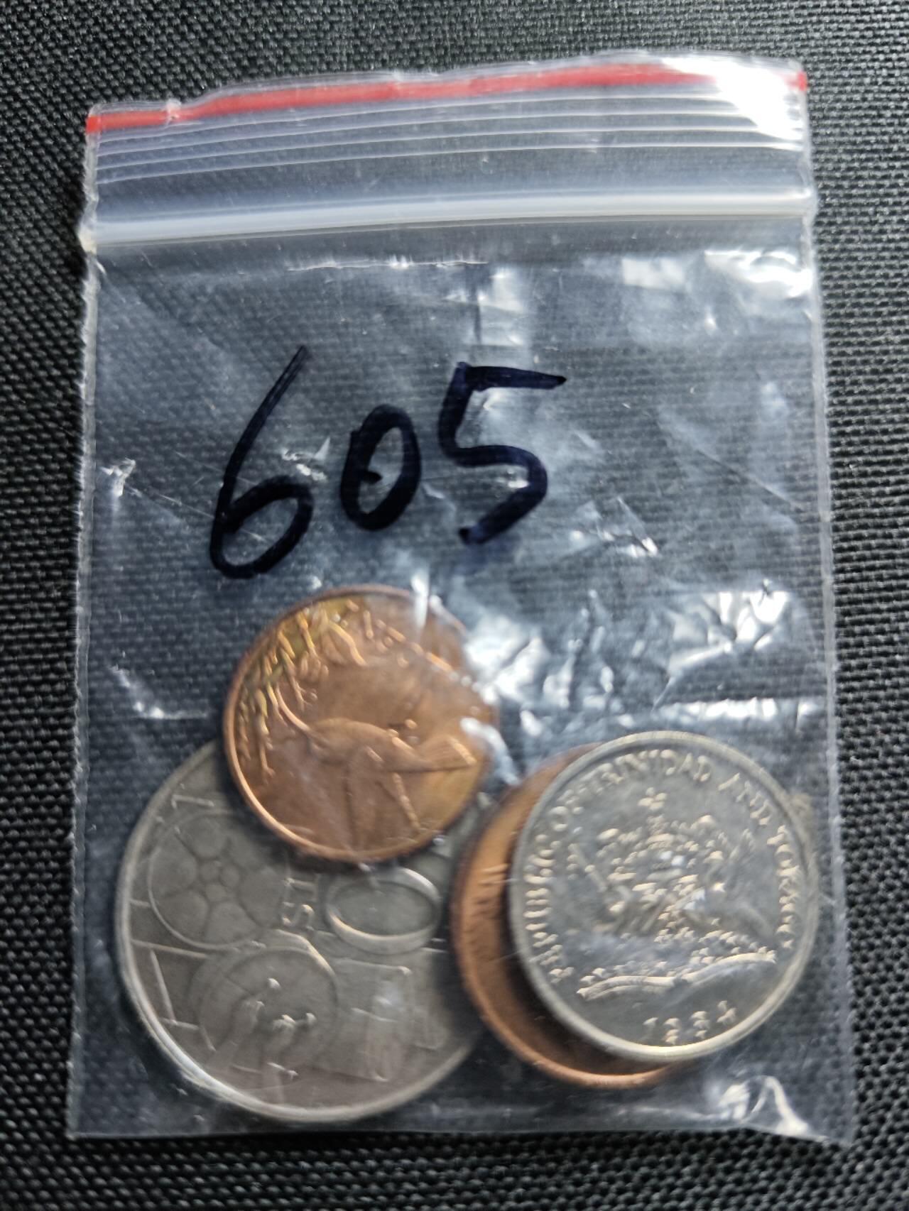 KK钱币收藏小铺 《套币 好品/批量散币专场》  2月预留时间 周末发货  特立尼达和多巴哥一组