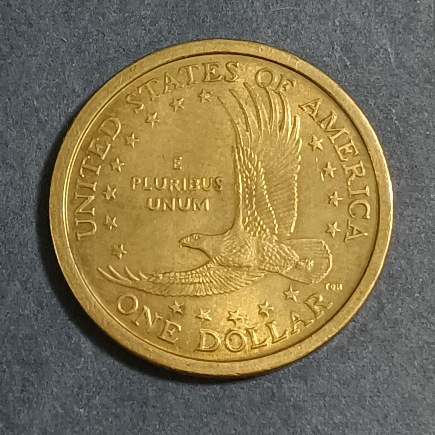 【游宝包邮场】蛇年第104期  美国-1美元 2000年