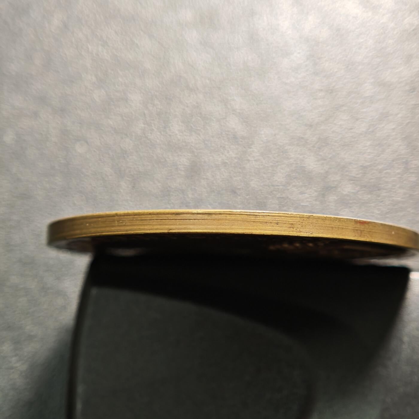 【德藏】世界币章拍卖第160期 1930年 比利时独立百年纪念铜章 直径约：49.5mm；重约：44g