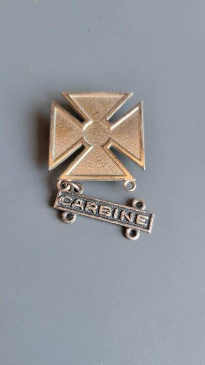 嘉宝良覃世界勋赏第21期拍卖 - 美国二战银制射击资格章