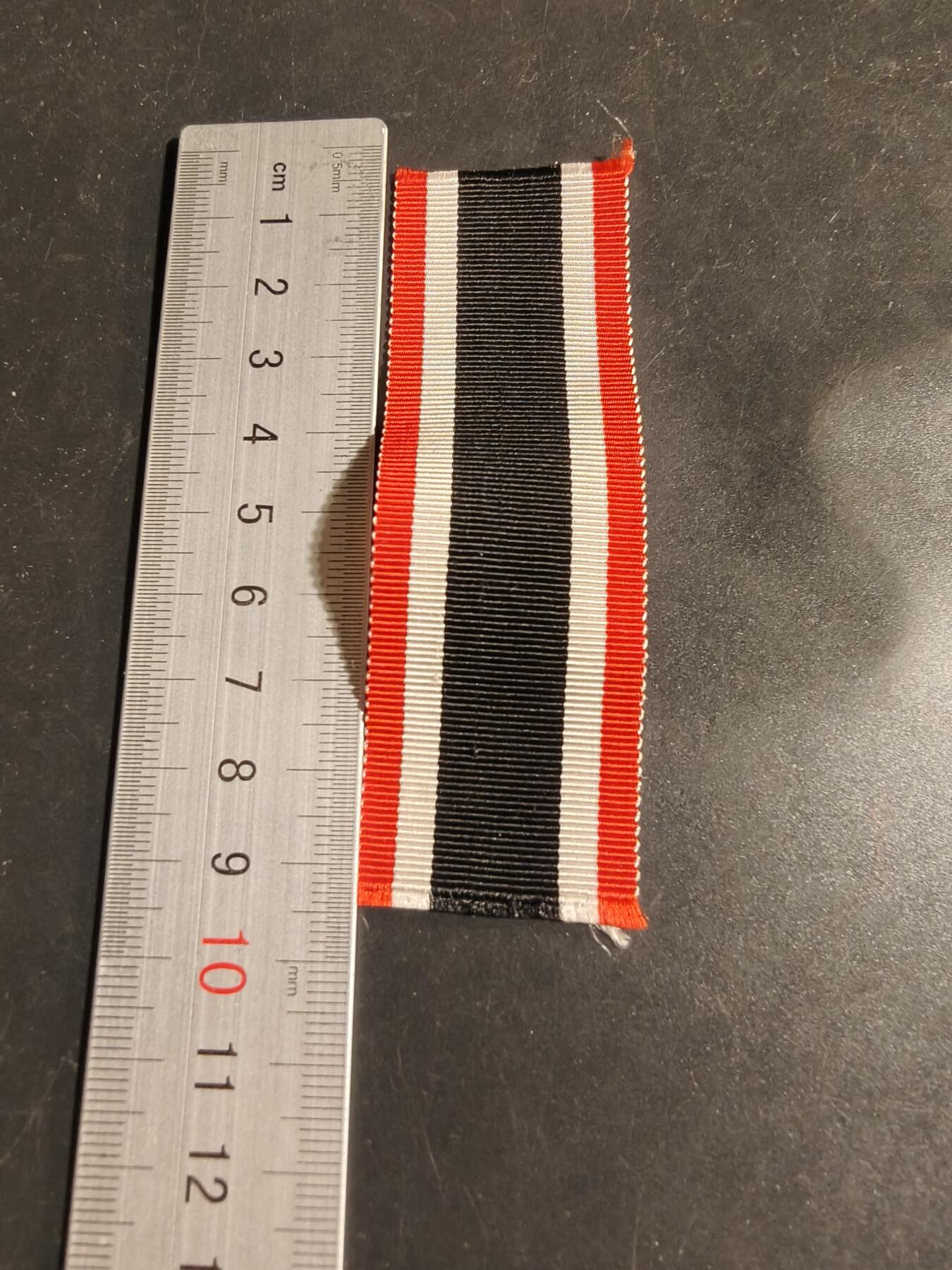 老王徽章第173期 德三战功绶带    9.5cm