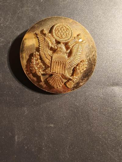 老王徽章第173期 - 美国陆军大檐帽帽徽