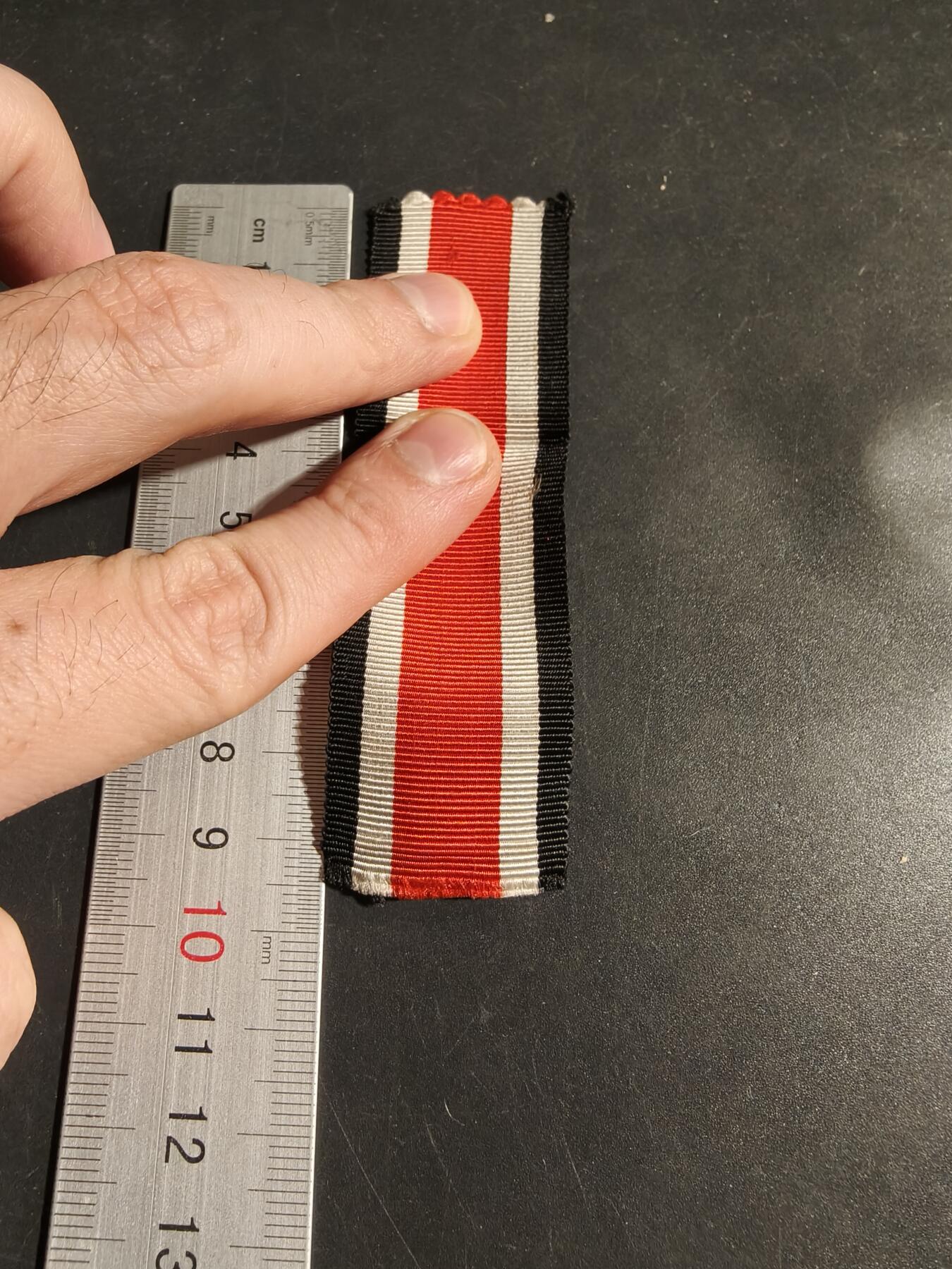 老王徽章第173期 德三二铁绶带9.5cm