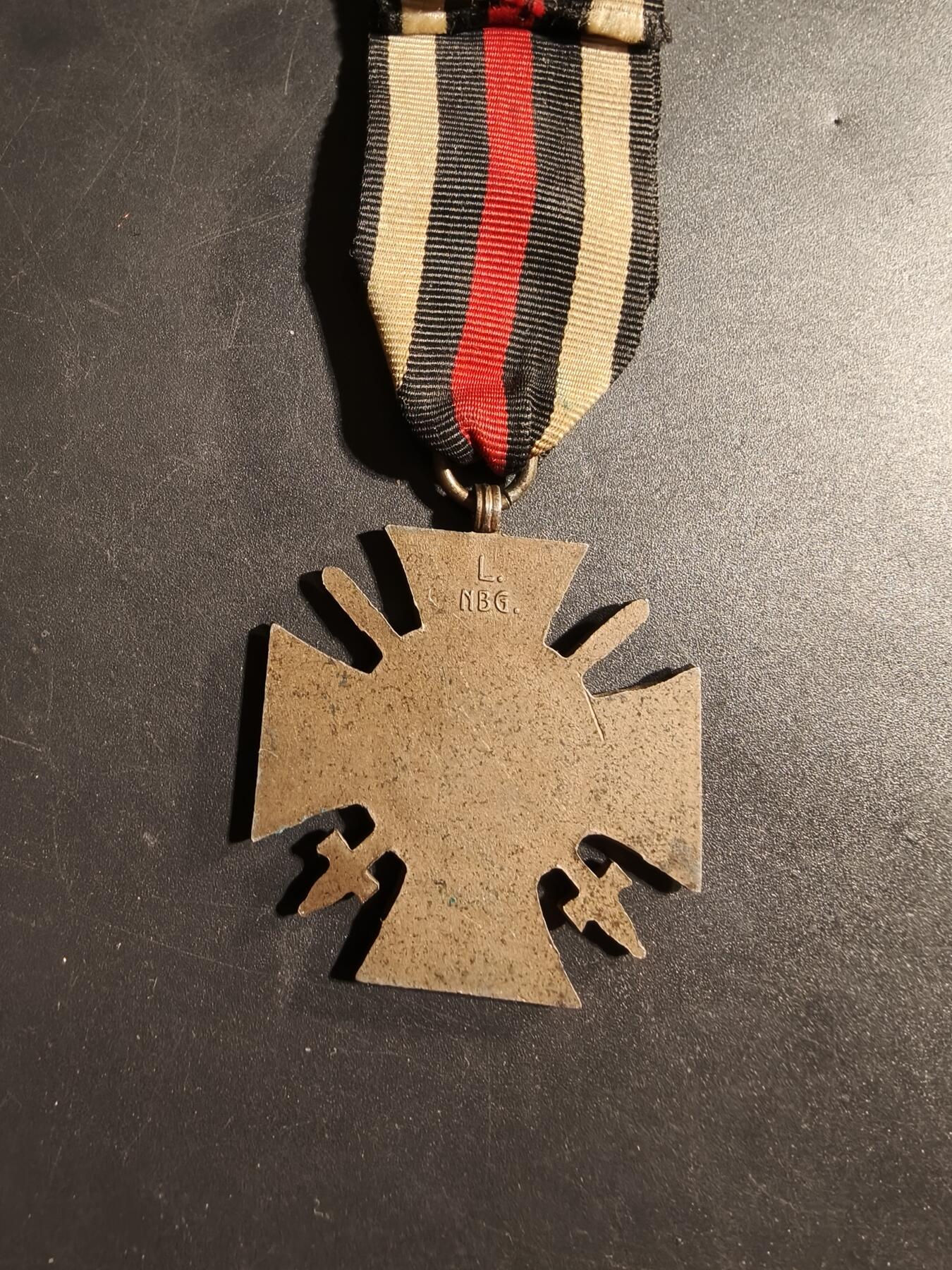 老王徽章第173期 德国一战兴登堡十字奖章    L.NBG.厂标