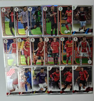 龙虎卡牌-七零场，2026首场，全场包邮！！（无佣金，周六结拍，欢迎送拍） - 18张不重复  折射  Topps出品 