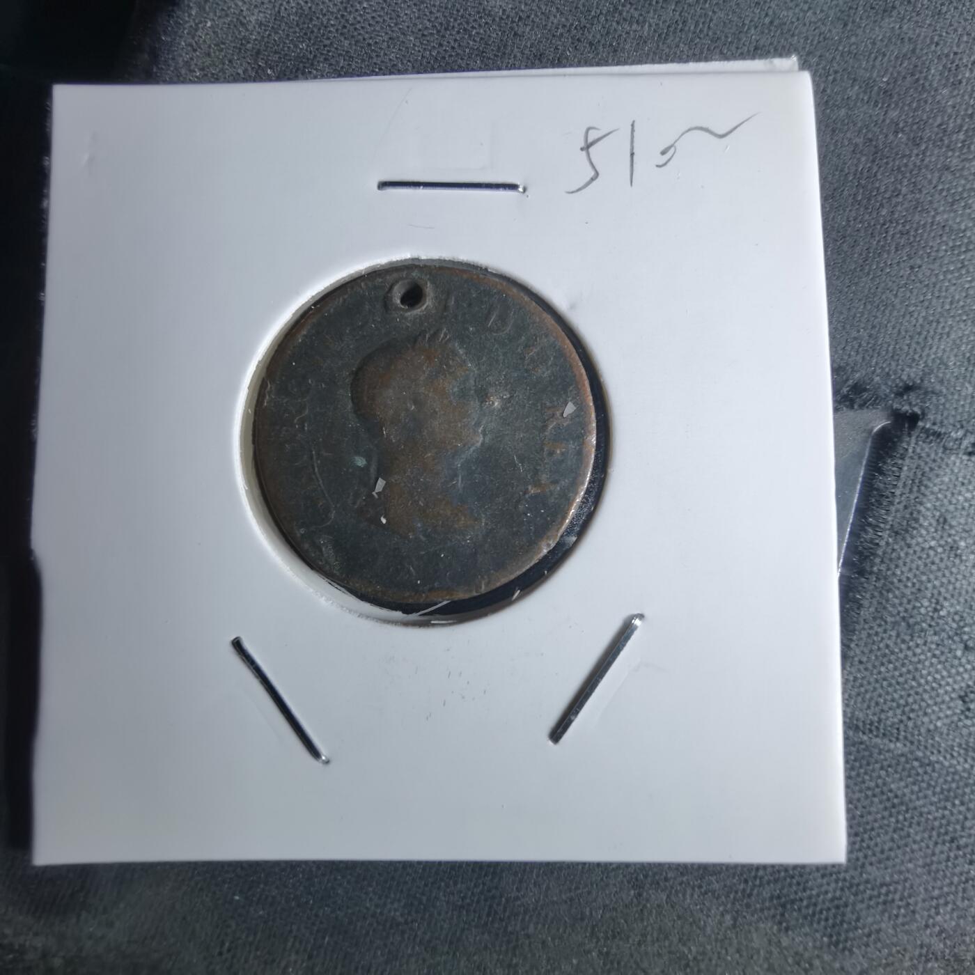 沼泽如烟--第951场 英国1806年铜币