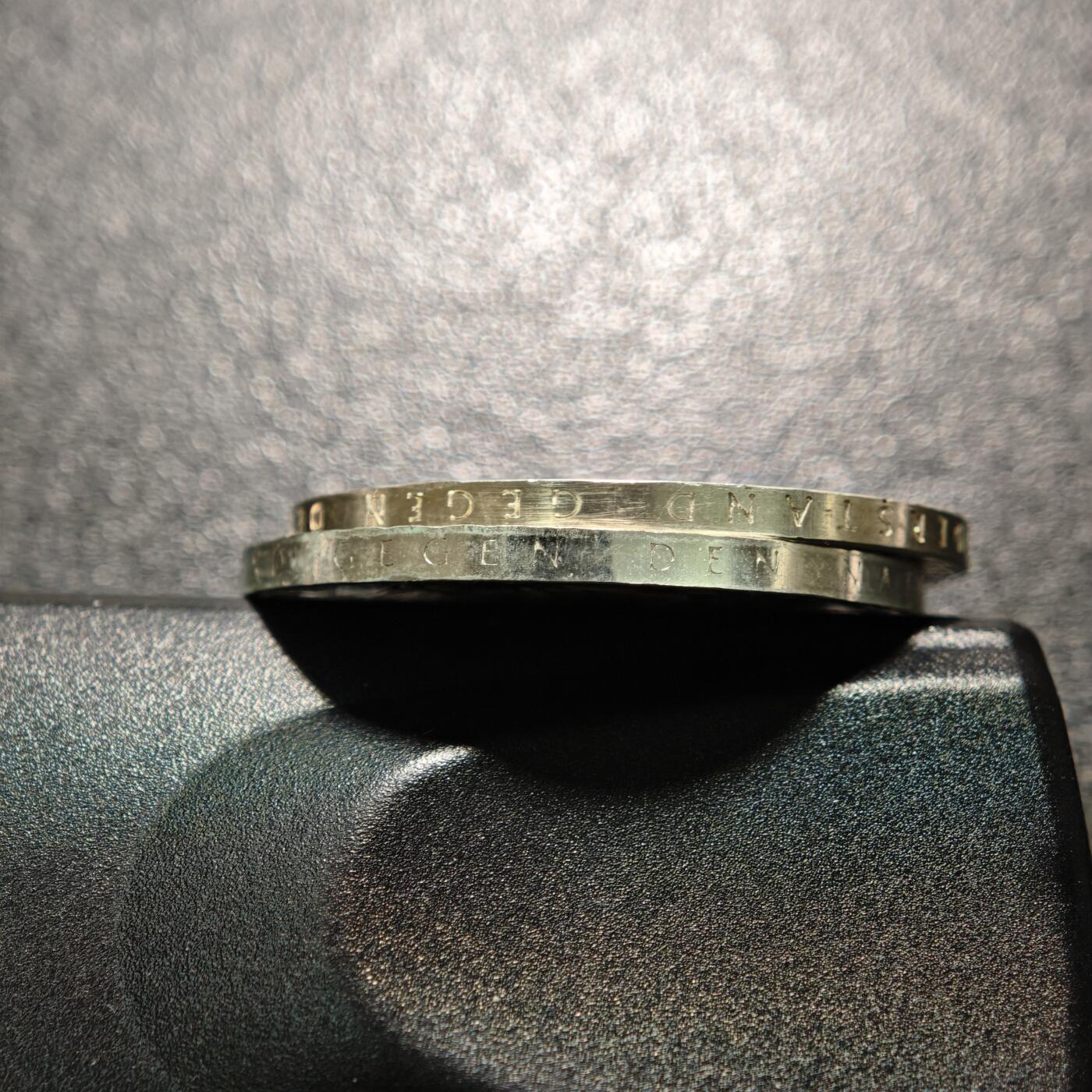 【德藏】世界币章拍卖第160期 2枚一组 1994年 德国抵抗运动50周年10马克纪念银币 直径约：32.4mm/枚；重约：15.5g/枚