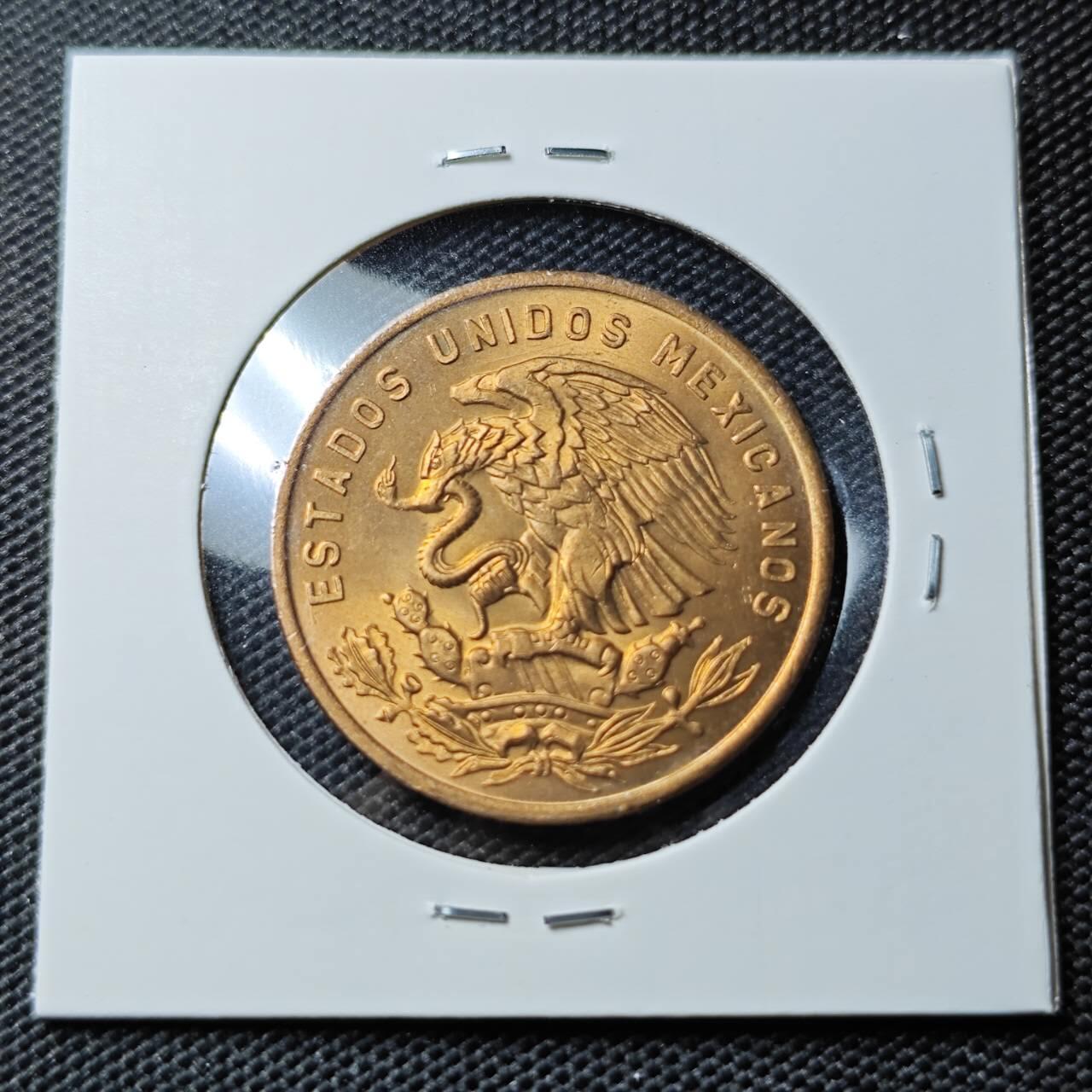 KK钱币收藏小铺 《套币 好品/批量散币专场》  2月预留时间 周末发货  1971墨西哥20分铜币 好品