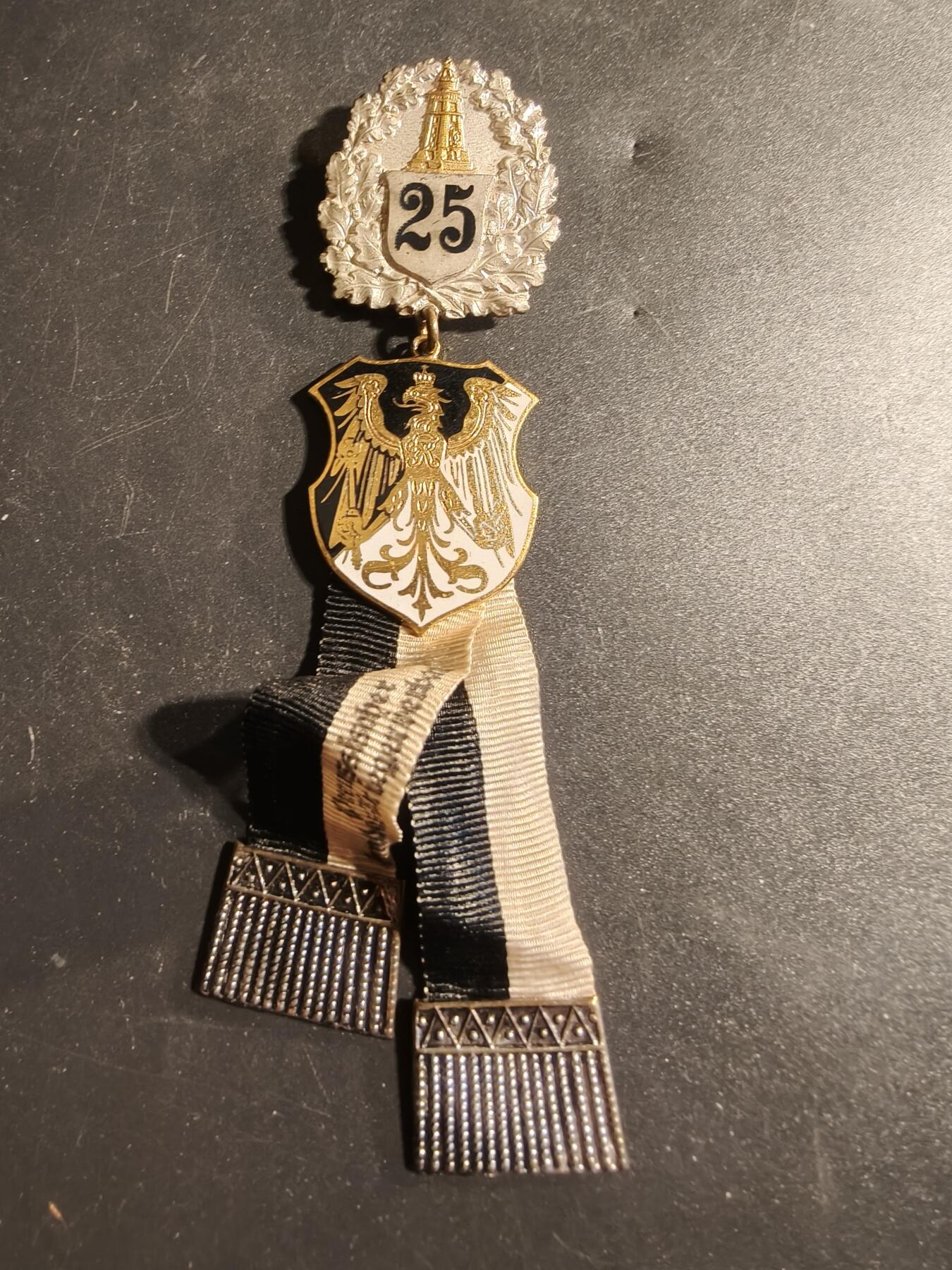 老王徽章第173期 普鲁士老兵协会25周年服务奖章