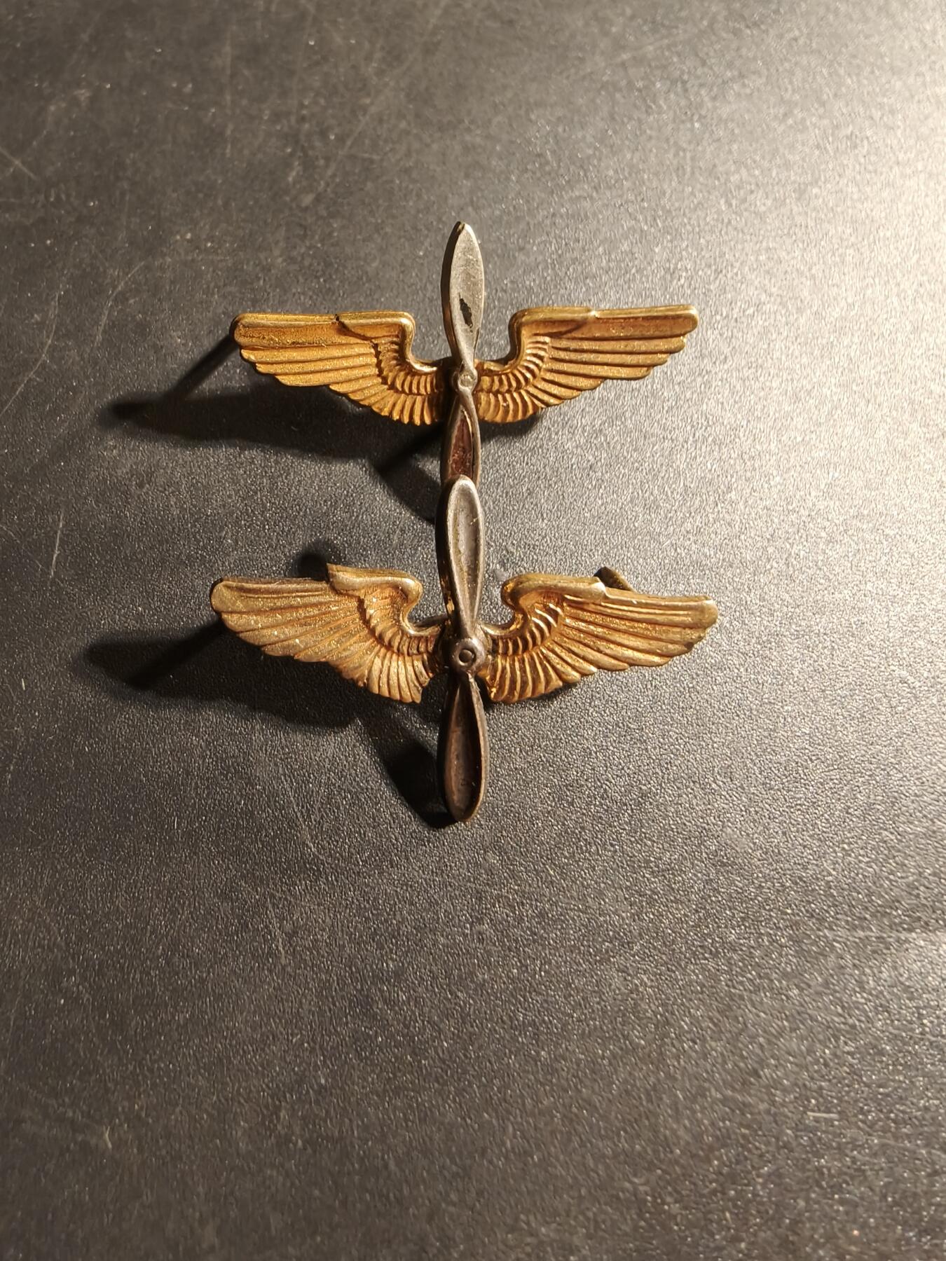 老王徽章第173期 美国空军领章一组     一枚Amcraft制造